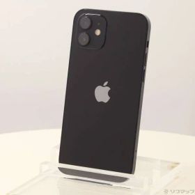 〔中古品〕 iPhone12 64GB ブラック MGHN3J／A SIMフリー【269】