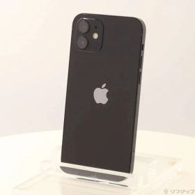〔中古品〕 iPhone12 64GB ブラック MGHN3J／A SIMフリー【297】