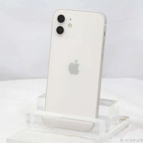 〔中古品〕 iPhone12 64GB ホワイト MGHP3J／A SIMフリー【295】