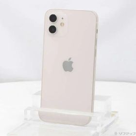 〔中古品〕 iPhone12 64GB ホワイト MGHP3J／A SIMフリー【247】