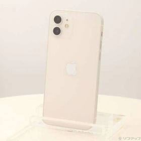 〔中古品〕 iPhone12 64GB ホワイト MGHP3J／A SIMフリー【258】