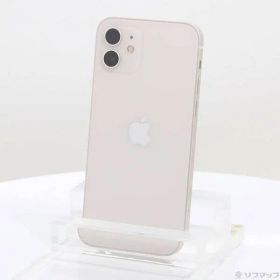 〔中古品〕 iPhone12 64GB ホワイト MGHP3J／A SIMフリー【196】