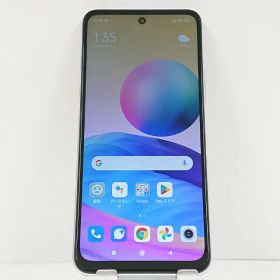Redmi Note 10 JE XIG02 au クロームシルバー 送料無料 本体 c15994 【中古】