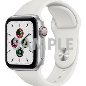 【中古】【安心保証】 SE 第1世代[40mm/セルラー]アルミ シルバー Apple Watch
