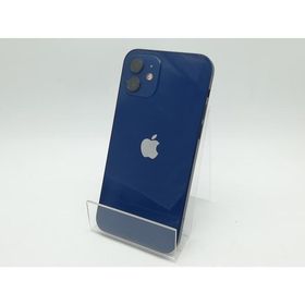 【中古】Apple 国内版 【SIMフリー】 iPhone 12 128GB ブルー MGHX3J/A【柏】保証期間１週間【ランクC】