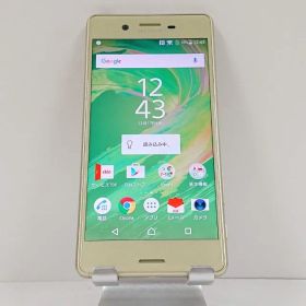 Xperia X Performance SOV33 au ライムゴールド 送料無料 本体 c16002