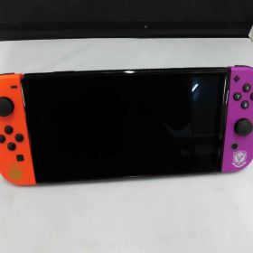 【12/19(金)20時〜全品ポイント10倍！要エントリー！】ニンテンドー Nintendo Switch 有機EL スカーレット・バイオレットエディション HEG-S-KEAAA 【中古】