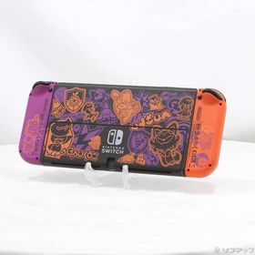 【中古】Nintendo(任天堂) Nintendo Switch 有機ELモデル スカーレット・バイオレットエディション 【198-ud】