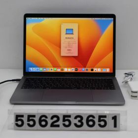 Apple MacBook Pro 13in 2017 A1708 スペースグレイ Core i5 7360U 2.3GHz/16GB/256GB/WQXGA(2560x1600) エラー表示あり【中古】【20251218】