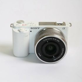 【中古】 (ソニー) SONY ソニー VLOGCAM ZV-E10L W【中古カメラ デジタル一眼】 ランク：AB