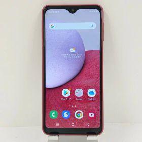 Galaxy A23 5G SCG18 au レッド 送料無料 本体 c12164 【中古】