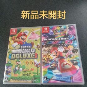 ニンテンドースイッチ(Nintendo Switch)のマリオカート8 デラックス + New スーパーマリオブラザーズ U デラックス(家庭用ゲームソフト)
