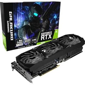 【中古】玄人志向 NVIDIA GeForce RTX3080 搭載 グラフィックボード GDDR6X 10GB GALAKURO GAMINGシリーズ GG-RTX3080-E10GB/TP/LHR