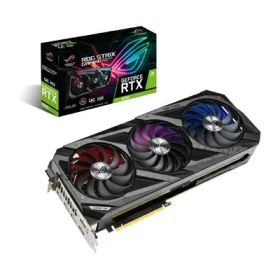 【中古】（新古品・未使用品） ASUS NVIDIA GeForce RTX 3080 搭載 トリプルファンモデル 10G ROG-STRIX-RTX3080-O10G-GAMING