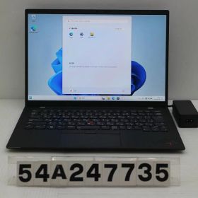 Lenovo ThinkPad X1 Carbon 9th Gen Core i5 1135G7 2.4GHz/8GB/256GB(SSD)/14W/WUXGA(1920x1200)/Win11 外装割れあり【中古】【20250701】