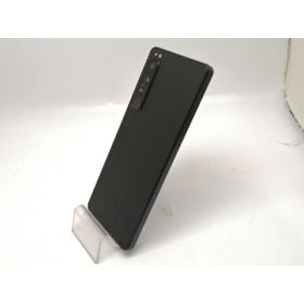 【中古】SONY au 【SIMフリー】 Xperia 1 IV ブラック 12GB 256GB SOG06【津田沼】保証期間1ヶ月【ランクC】