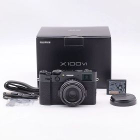 FUJIFILM デジタルカメラ 富士フイルム X100Ⅵ ブラック X100Ⅵ-B