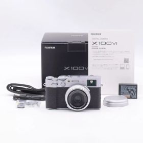富士フイルム FUJIFILM デジタルカメラ X100Ⅵ シルバー X100Ⅵ-S