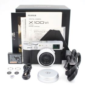 ■シャッター数2600枚！新品同様■ FUJIFILM X100VI 90周年 Limited Edition シルバー X100Ⅵ デジタルカメラ 富士フィルム