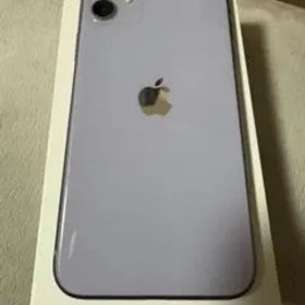 iPhone11 パープル 128GB SIMフリー 箱付き