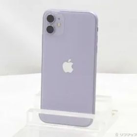 〔中古品〕 iPhone11 64GB パープル MWLX2J／A SIMフリー【269】
