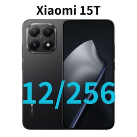 シャオミ(Xiaomi)の【SIMフリー】Xiaomi 15T ブラック 12GB/256GB｜新品未開封(スマートフォン本体)