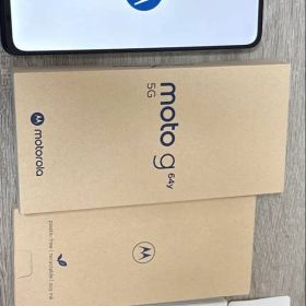 【美品】motorola moto g64y 5G SIMフリー シルバーブルー