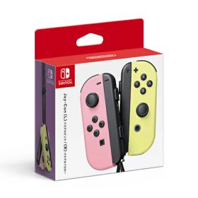 [ニンテンドースイッチ 周辺機器] 任天堂純正 Joy-Con(L) パステルピンク/(R) パステルイエロー [HAC-A-JAVAF]