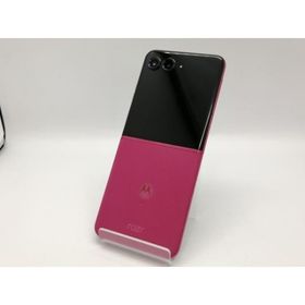 【中古】MOTOROLA IIJmio 【SIMフリー】 motorola razr 50 ultra ホットピンク 12GB 512GB【広島本通】保証期間１ヶ月【ランクA】