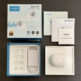 Anker SoundCore Space A40 ホワイト ワイヤレスイヤホン