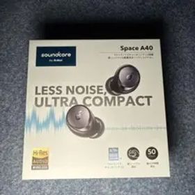 Soundcore Space A40 ワイヤレスイヤホン ブラック