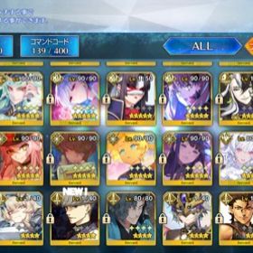 プレイする時間が無くなってきたため、引退します。やめるのでうります★5、38体！質問、メッセージお待ちしてます！星5 44体【値下げ可能】メリュジーヌ、シャルルマーニュ宝具5あり！ はじめてでも安心 90日補償つきアカウントlock_outline 引退激安✨FGO 星5 88種123体引退☆引退☆キャストリア宝具4水着武蔵宝具4等FGO マーリン アルク キャストリア