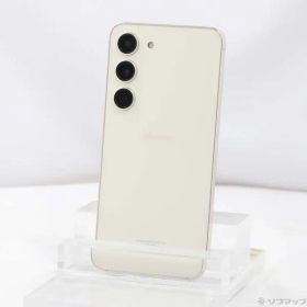 〔中古品〕 Galaxy S23 256GB クリーム SC-51D docomo SIMフリー【269】