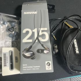 SHURE SE215 有線イヤホン
