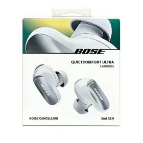 BOSE｜ボーズ 完全ワイヤレスイヤホン Quietcomfort Ultra Earbuds 2nd Gen【WHITE SMOKE】 QCULTRAEB2ndWHT 【ノイズキャンセリング対応｜Bluetooth対応】
