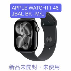 アップル(Apple)の[新品未開封] アップルウォッチ11 46 JBAL BK -M/L Apple(その他)