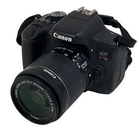 【中古】 Canon EOS Kiss X8i DS126571 18-55mm 55-250mm ダブルズームキット 一眼レフ カメラ キヤノン F10687763