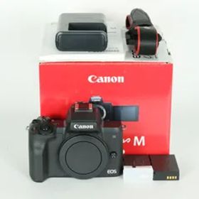 [美品 | バッテリー2個付] Canon EOS Kiss M [ボディ ブラック] | Canon EF-Mマウント