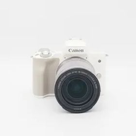 【中古】(キヤノン) Canon EOS KISS M/EF-M18-150 IS STM キツト ホワイト