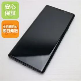 超美品 SCV40 Galaxy Note9 ミッドナイトブラック スマホ 本体 白ロム 土日祝発送OK 08000
