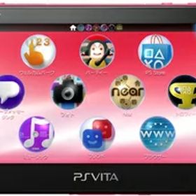 【中古】 PlayStation Vita Wi-Fiモデル ピンク/ブラック (PCH-2000ZA15) スティック調整交換済み 【メーカー生産終了】 (整備済み品)