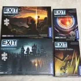 EXIT 脱出:ザ・ゲーム 4点セット 英語版