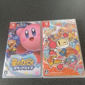 ニンテンドースイッチ(Nintendo Switch)の星のカービィ スターアライズ + スーパーボンバーマン R 2(家庭用ゲームソフト)