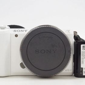 Y32350-1)SonY α5100 ホワイト ミラーレス一眼レフ ボディー