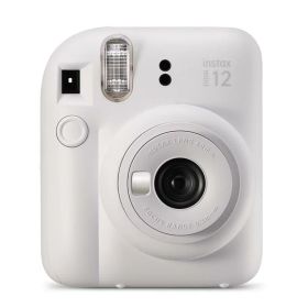 [新品]FUJIFILM フジフイルム インスタントカメラ チェキ instax mini 12 クレイホワイト
