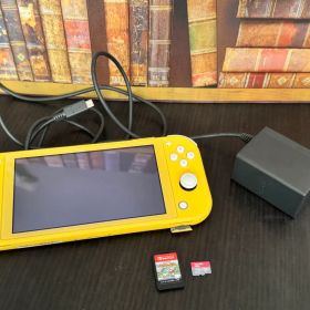 Nintendo Switch Lite イエロー 本体 SDカード、ソフト付き