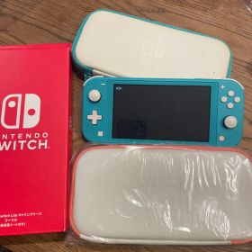 Nintendo Switch Lite ターコイズ 本体、専用ケース2色セット
