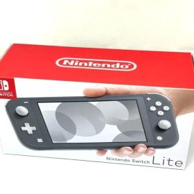 すぐに遊べる！Nintendo Switch Lite グレー 本体セット