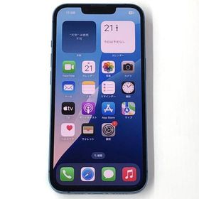 docomo Apple iPhone13 128GB ブルー MLNG3J/A【IMEI：351519632896100】【利用制限：○】店頭/他モール併売《家電・山城店》A3929