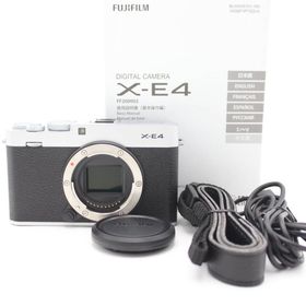 フジフイルム(富士フイルム)のショット数396！ FUJIFILM ミラーレスデジタルカメラ X-E4 ボディ(ミラーレス一眼)